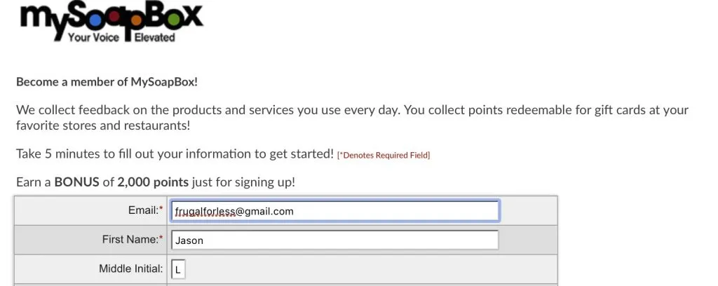 Mysoapbox register